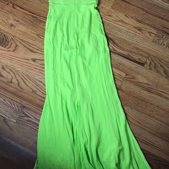 Lovers + Friends Pryce Gown Neon Green - Picture 3 of 8